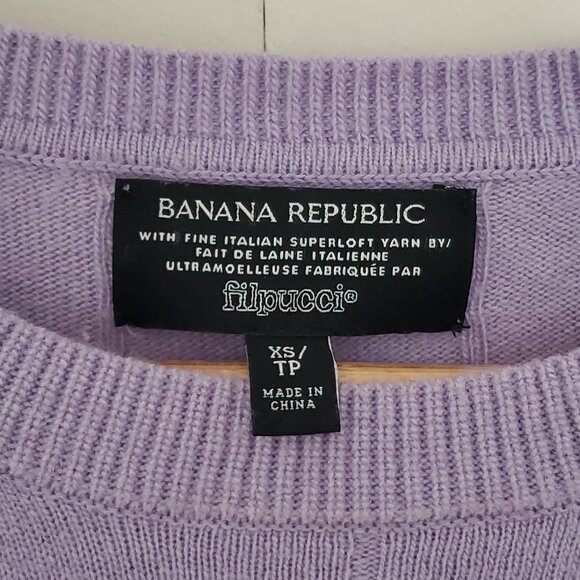Banana Republic Merino-Cashmere Blend Long Sleeve Top - Picture 3 of 5